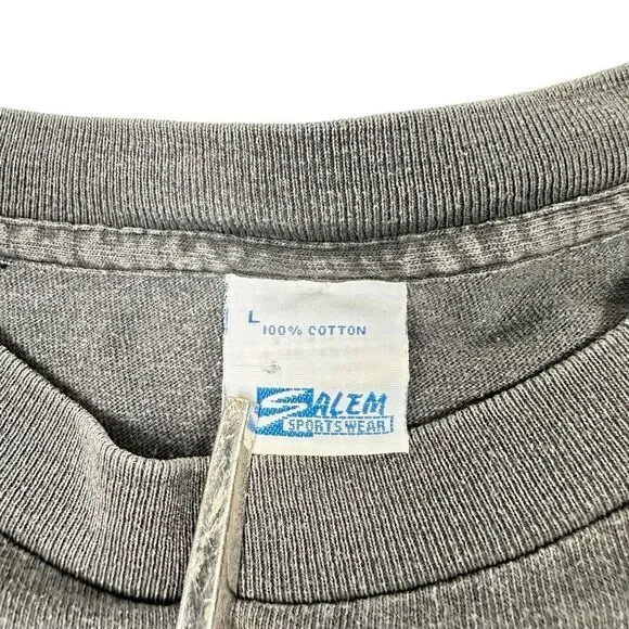 Vintage NBA Los Angeles Lakers Vlade Divac Salem Sportswear T-Shirt - Picture 6 of 6